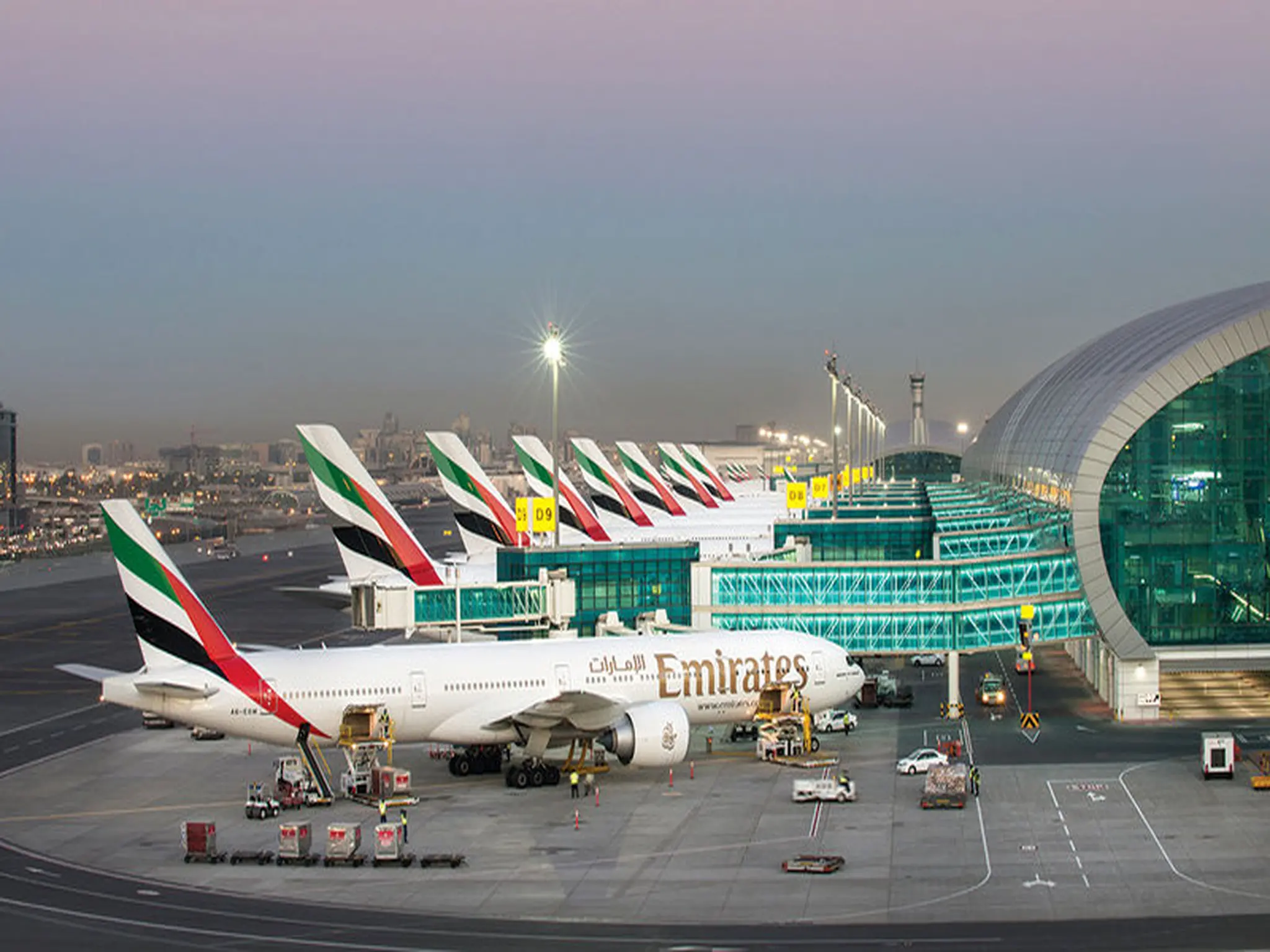 Emirates Airlines is preparing for the large numbers of arrivals from abroad through Dubai Airport next month