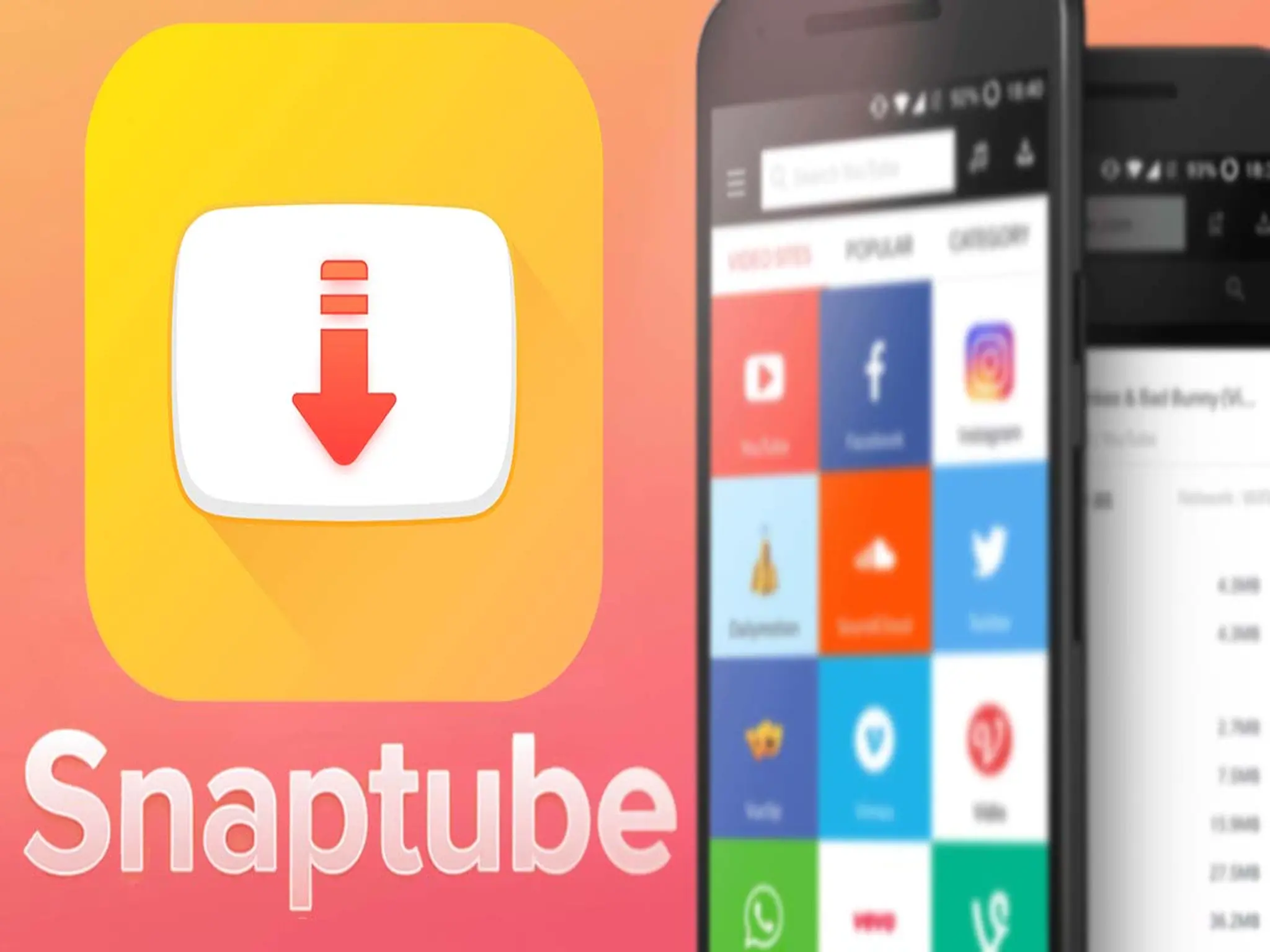 تنزيل سناب تيوب الاصلي جودة عالية hd.. تطبيق Snaptube apk 2023