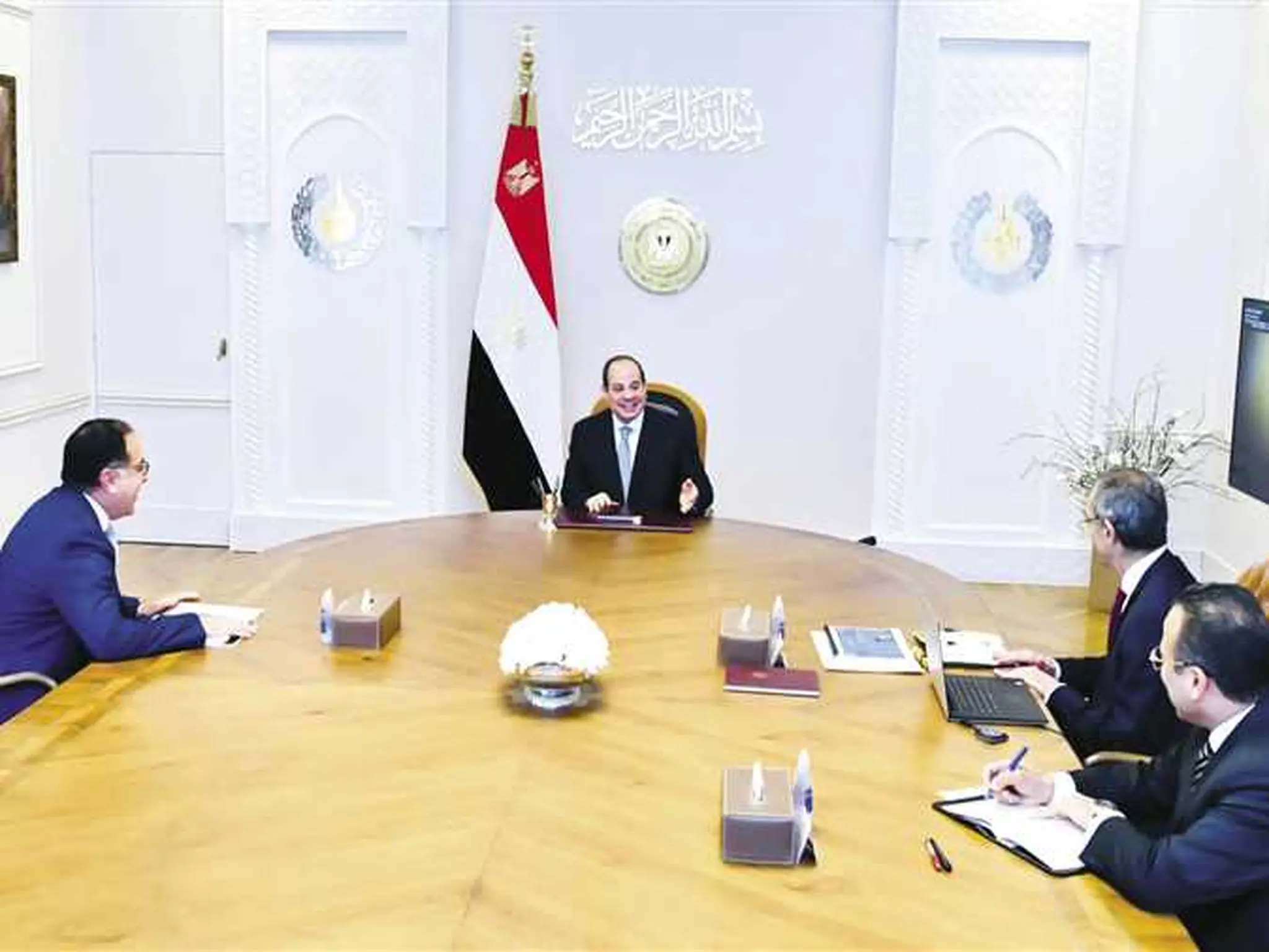 "أشبال مصر الرقمية" الرئيس السيسي يتطلع علي المستجدات ويصدر توجيهاته