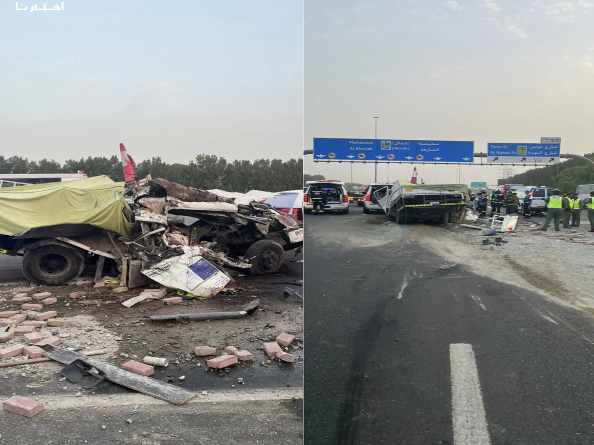 عاجل.. مقتل شخصين وإصابة اثنين بجروح خطيرة في حادث سير في دبي