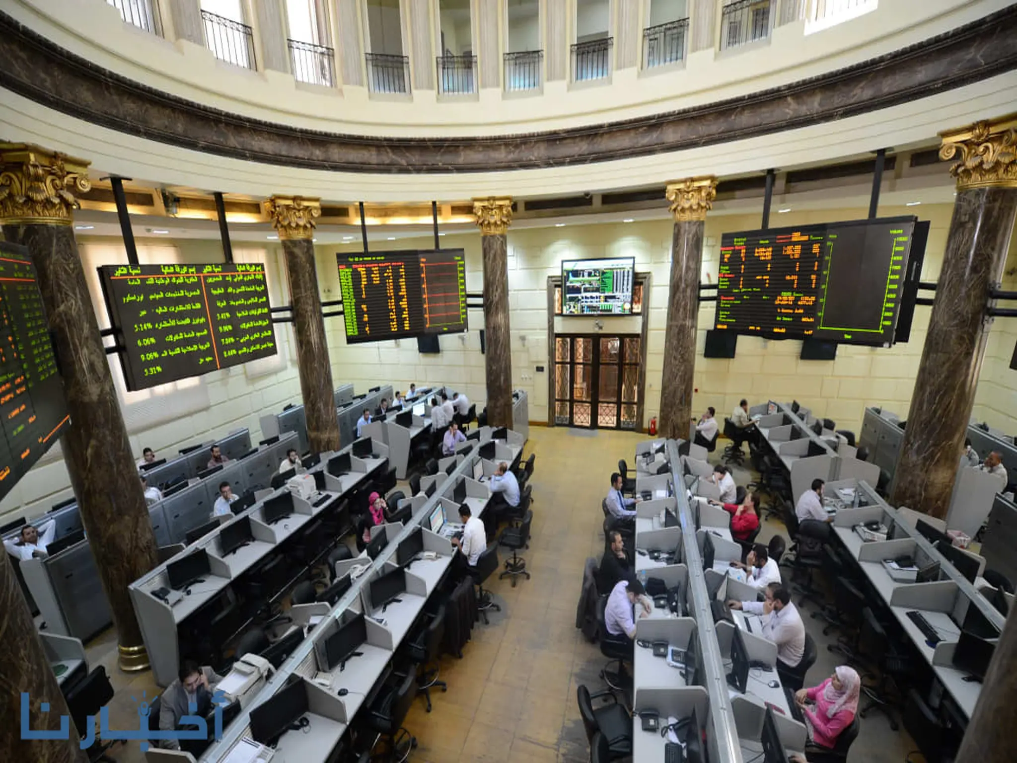 البورصة المصرية تحقق ربح بقيمة 9 مليارات جنيه في بداية تعاملات اليوم