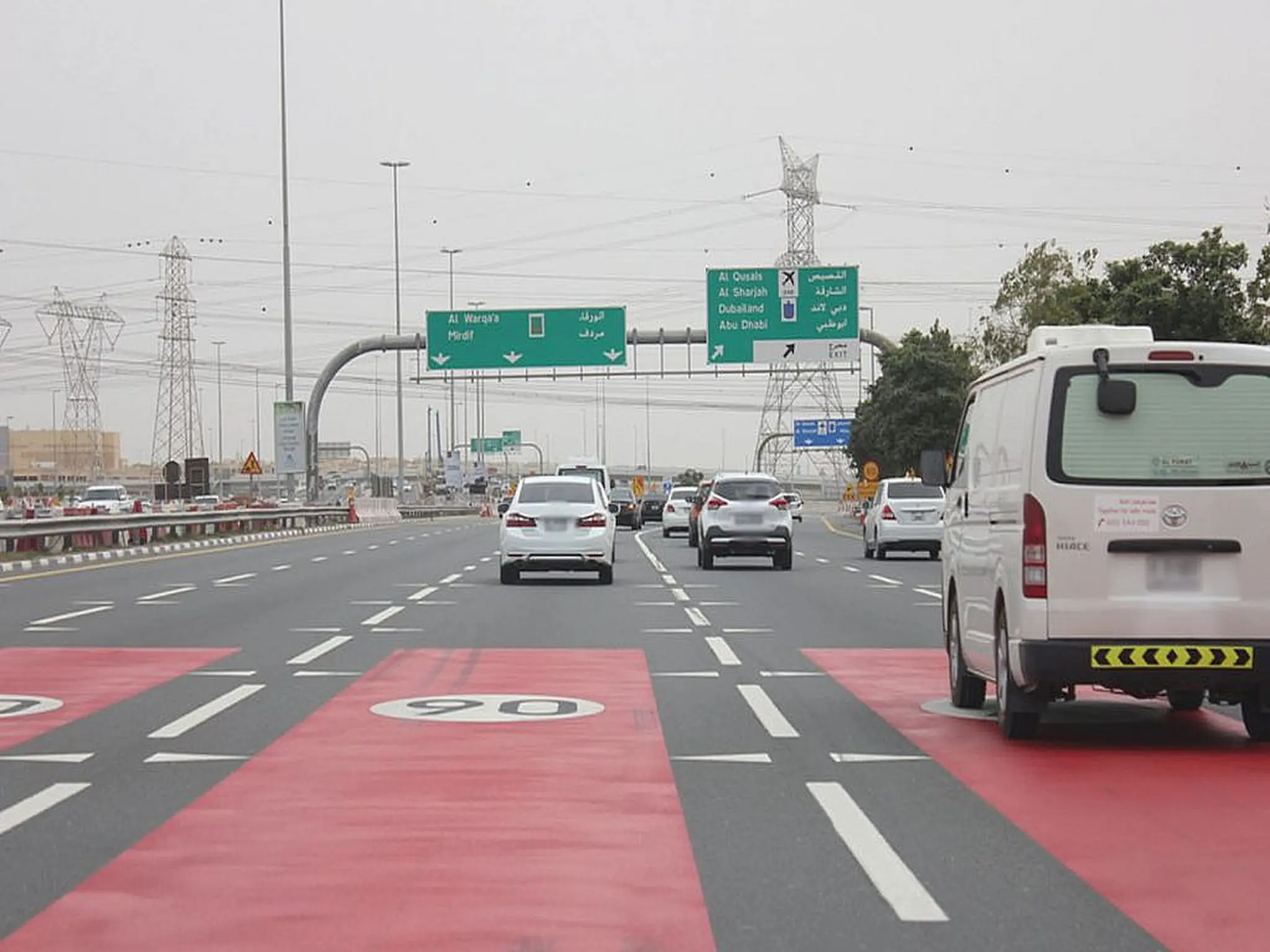 The UAE Police warns drivers about updates to road speed limits and fines for violators