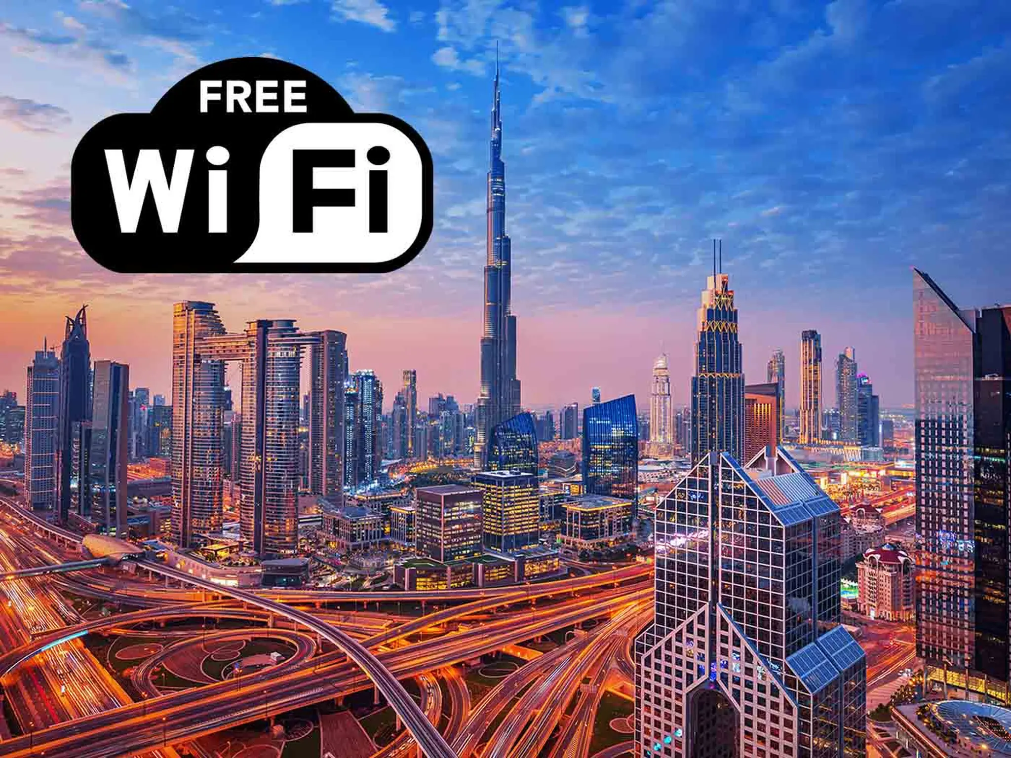 The government launches free Wi-Fi in the UAE in these places