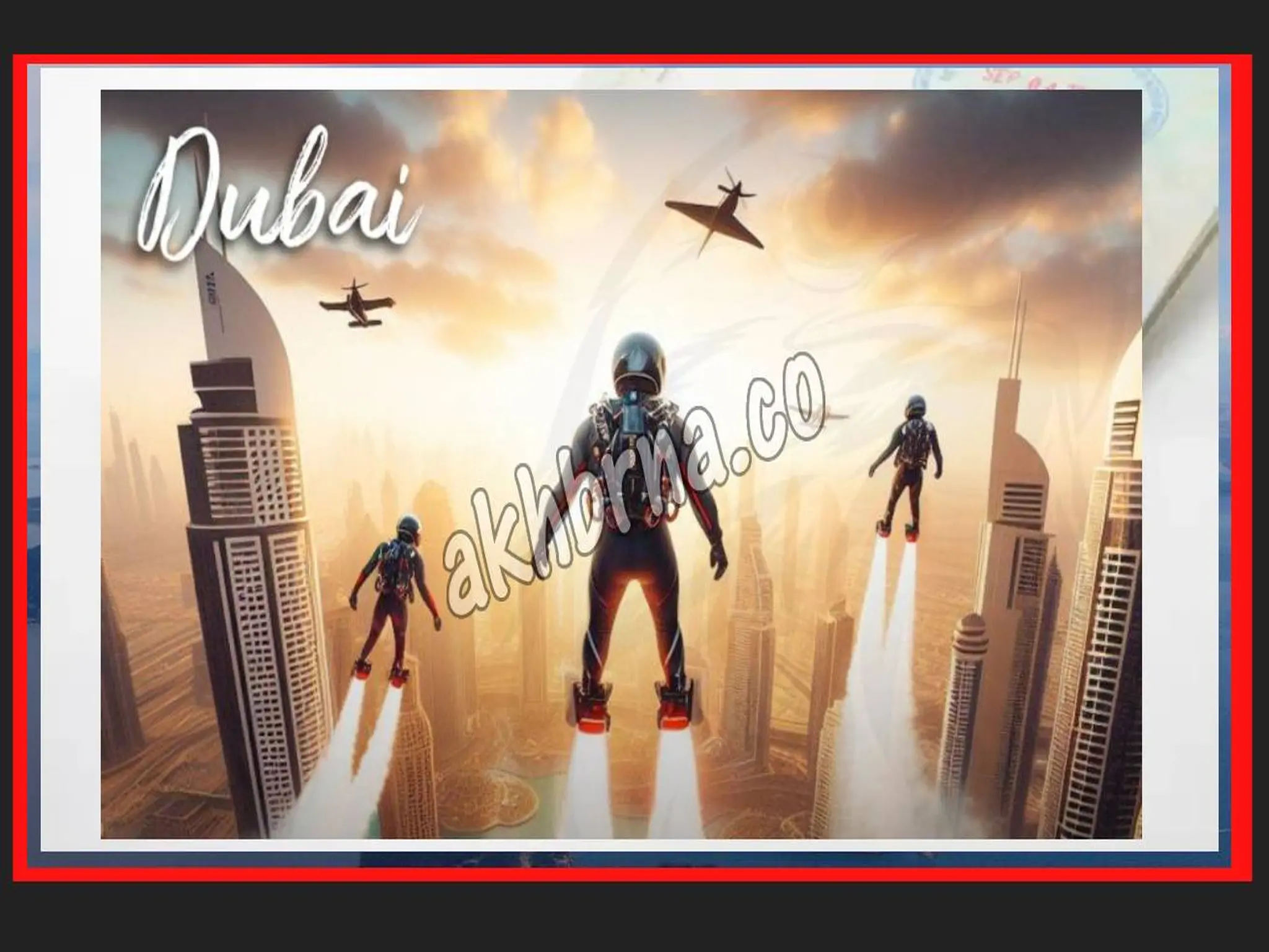Dubai announces hosting the World’s First Jet Suit Race