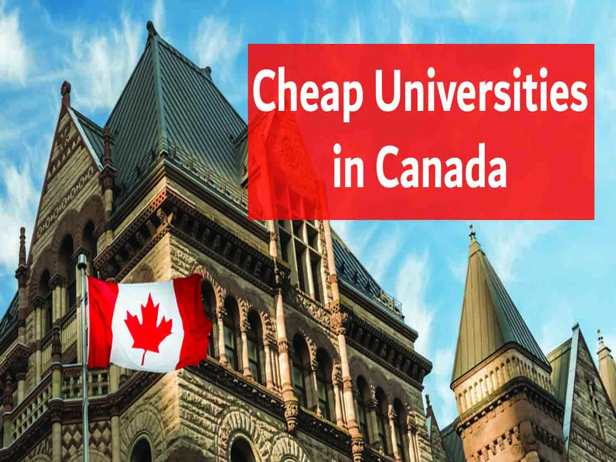 Top 10 cheap universities in Canada for international students 2024