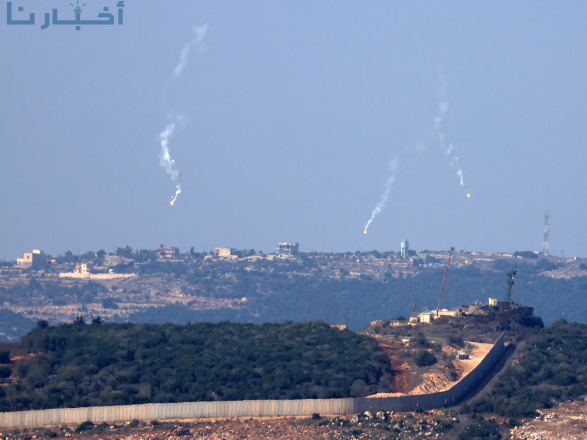 جنوب لبنان يطلق 10 صواريخ على مواقع إسرائيلية في الجليل الغربي