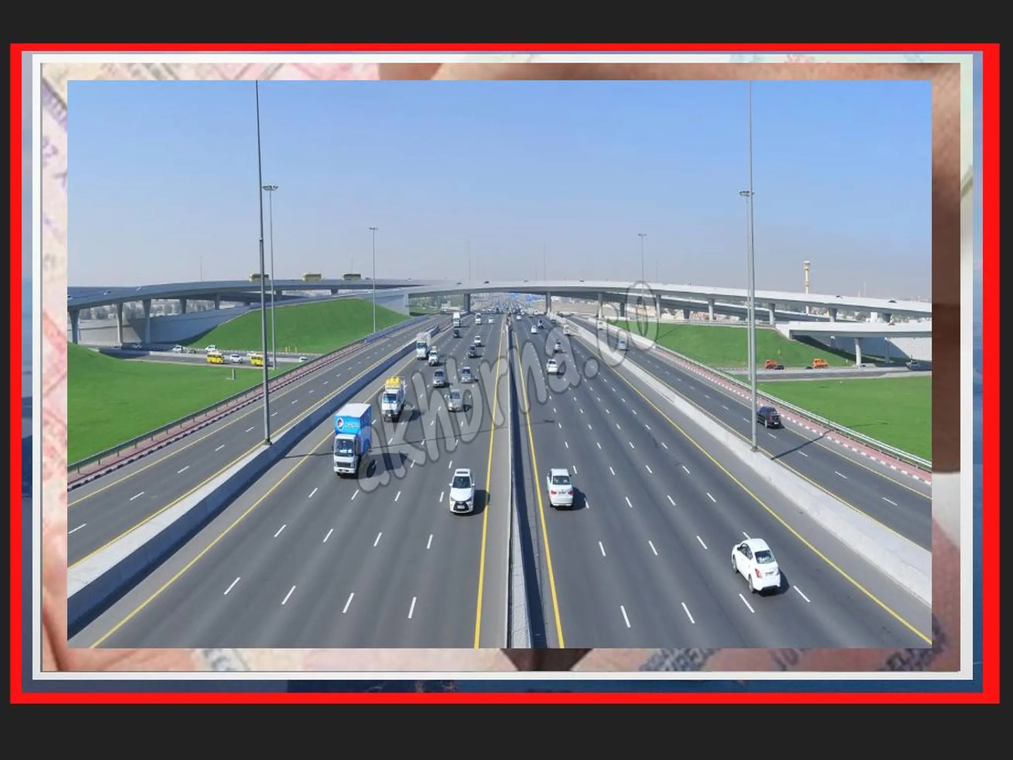 Dubai announces the suspension of traffic on some roads in UAE