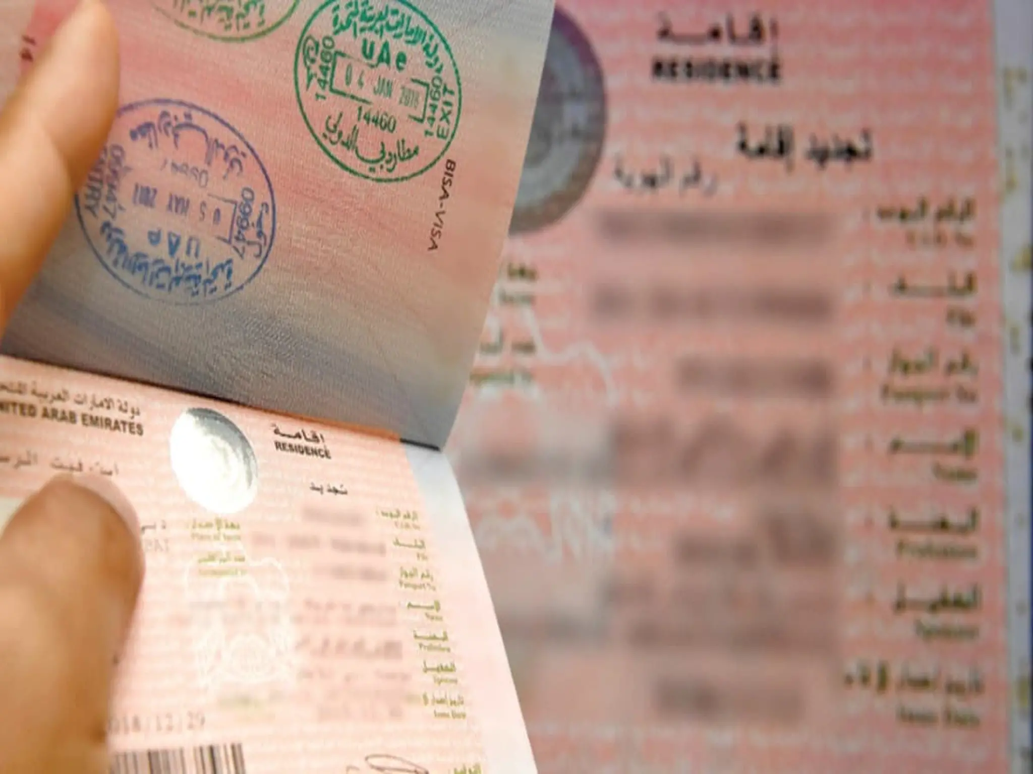 The UAE issues a decision regarding obtaining residency and a work permit