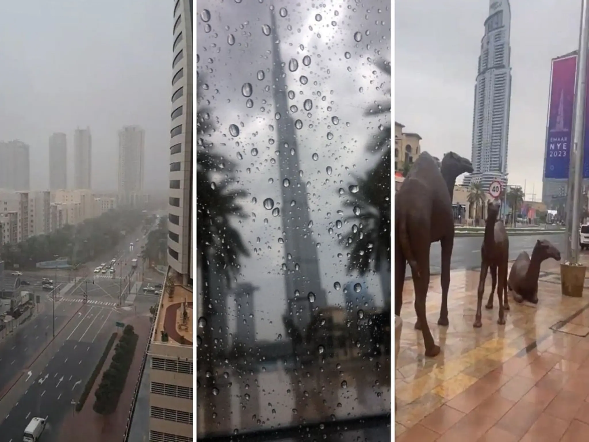 مركز الأرصاد يحذر السكان من أمطار غزيرة وعواصف رعدية في الإمارات