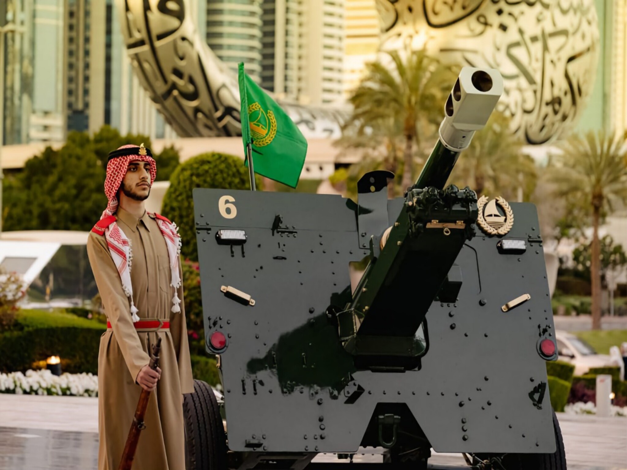 الشرطة الإمارتية تحدد 7 مناطق في دبي لمدافع عيد الفطر