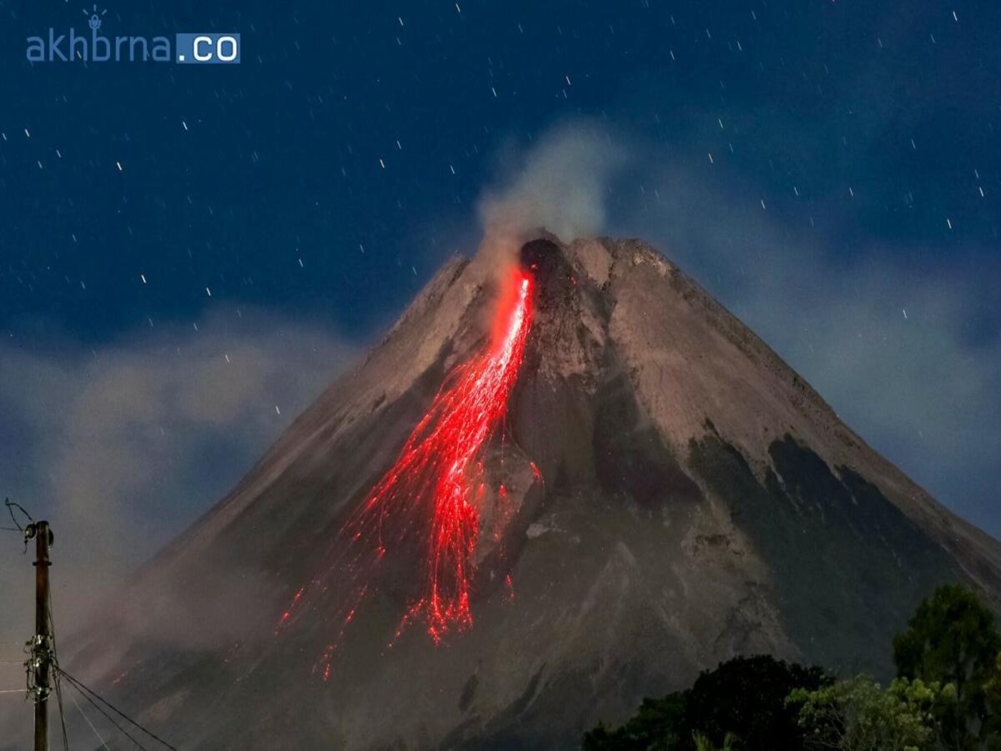Indonesia volcano eruption prompts mass evacuation, tsunami warning issued