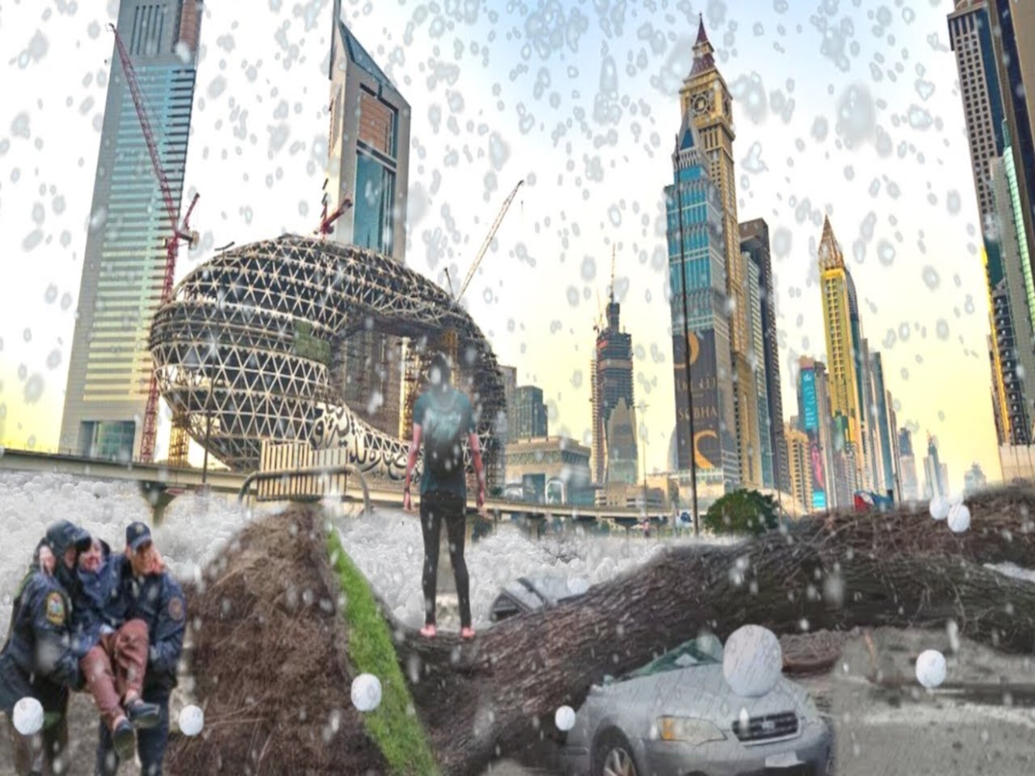 ارتفاع رسوم الخدمات العقارية في دبي ترتفع بعد العاصفة الممطرة