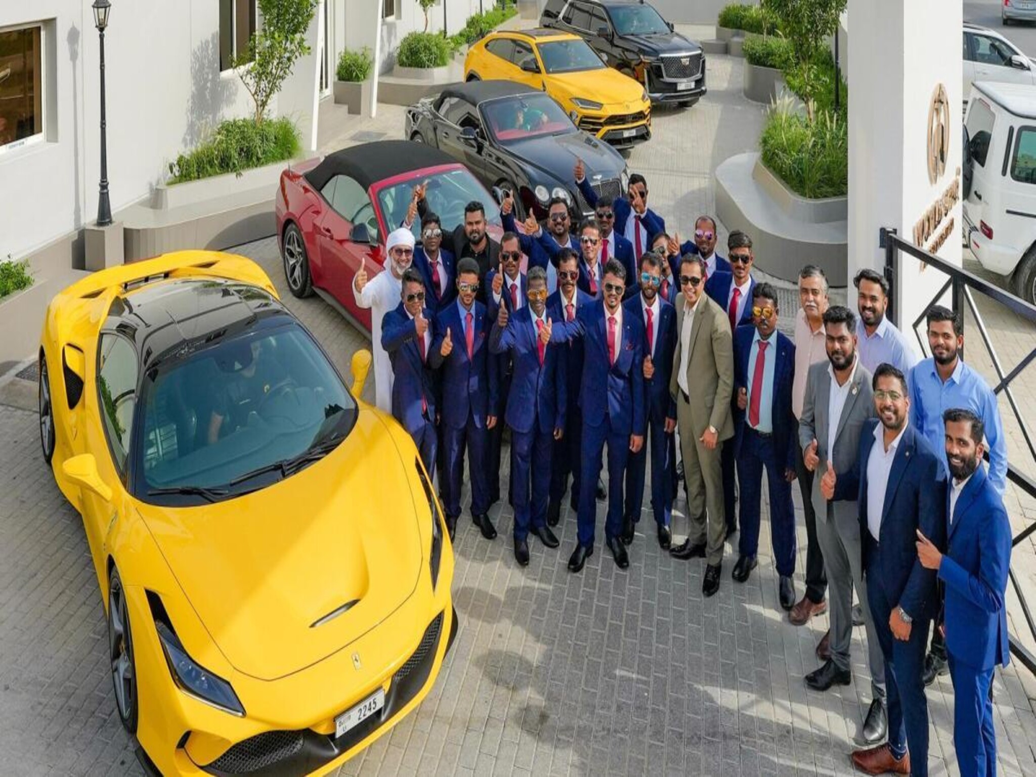 Dubai: A company made 16 of its workers millionaires in their honor