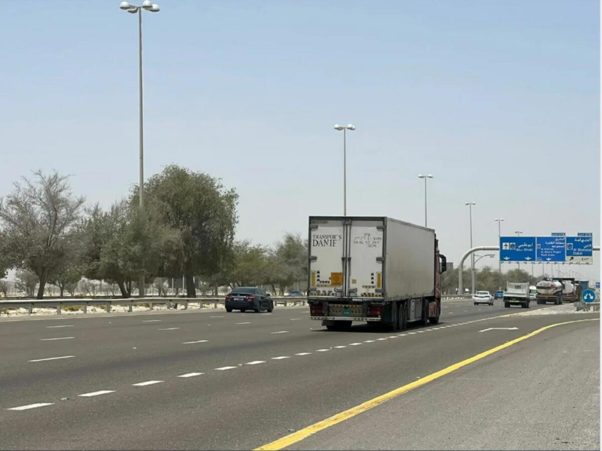 The Roads and Transport Authority announced a reduction in speed limits on major roads in Sharjah