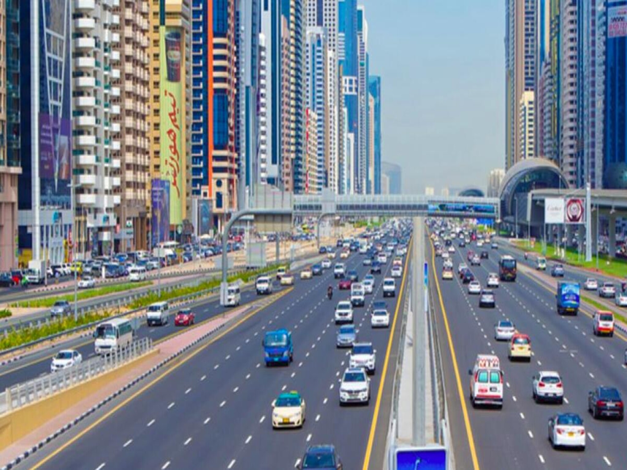 A new way for Dubai residents to overcome the traffic crisis on  roads