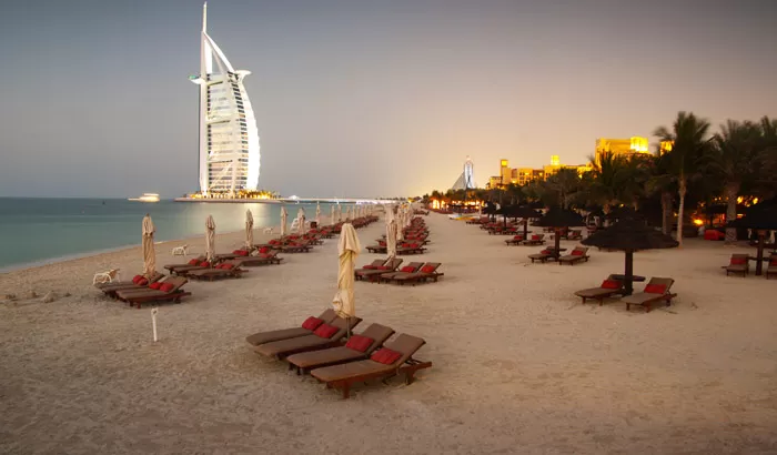 New beach opens on Dubai