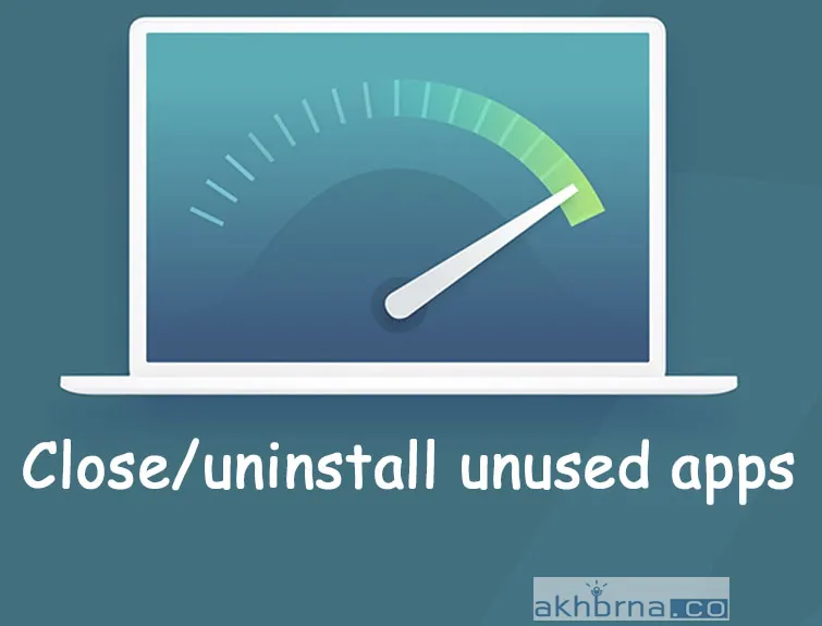 Close/uninstall unused apps